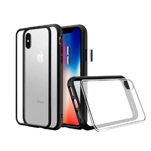Протиударний чохол-бампер RhinoShield Mod NX Black для iPhone XS Max RHI528 - Фото 1