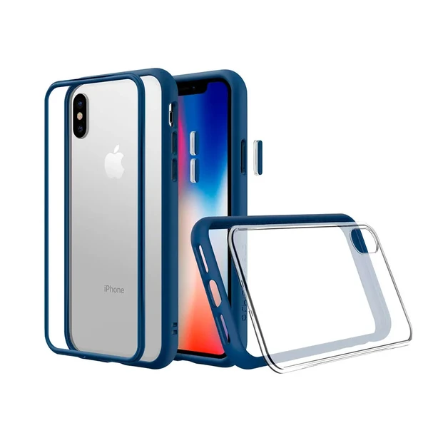 Протиударний чохол-бампер RhinoShield Mod NX Royal Blue для iPhone XS Max у Чернігові