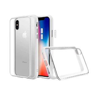 Противоударный чехол-бампер RhinoShield Mod NX White для iPhone XS Max RHI529 - Фото 1