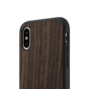 Противоударный чехол RhinoShield SolidSuit Black Oak для iPhone X | XS - Фото 2