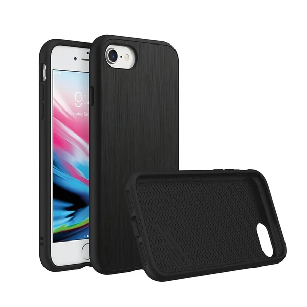 Чохол RhinoShield SolidSuit Brushed Steel для iPhone SE 3 | SE 2 | 8 | 7 у Луцьку