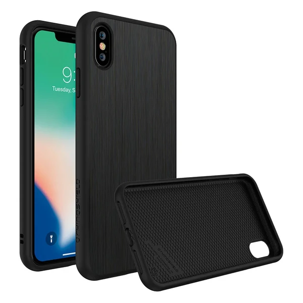 Протиударний чохол RhinoShield SolidSuit Brushed Steel для iPhone XS Max