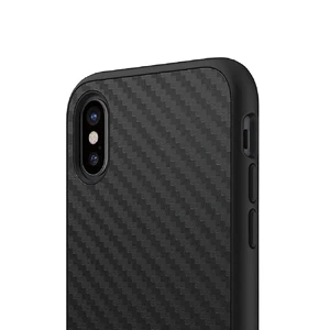 Протиударний чохол RhinoShield SolidSuit Carbone Fiber для iPhone X | XS - Фото 2