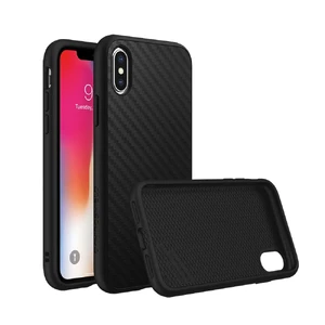 Протиударний чохол RhinoShield SolidSuit Carbone Fiber для iPhone X | XS  - Фото 1