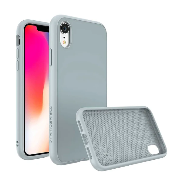 Протиударний чохол RhinoShield SolidSuit Classic Cloud Gray для iPhone XR у Луцьку