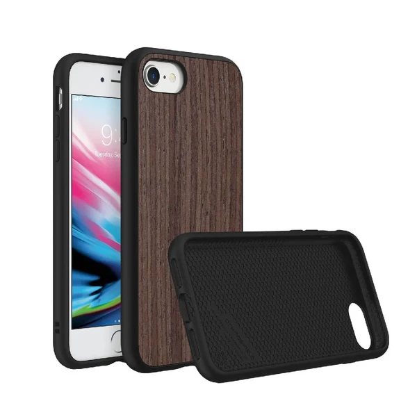 Чохол RhinoShield SolidSuit Dark Walnut для iPhone SE 3 | SE 2 | 8 | 7 у Луцьку