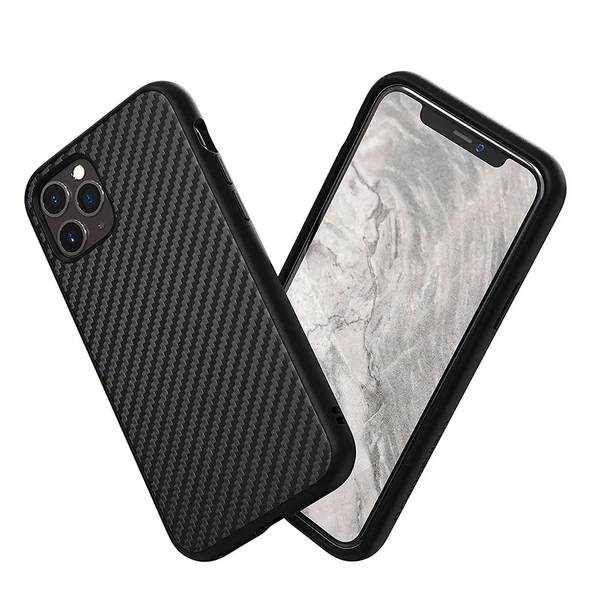 Протиударний чохол RhinoShield SolidSuit Carbon Fiber Black для iPhone 11 Pro у Луцьку