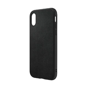 Противоударный чехол RhinoShield SolidSuit Leather Black для iPhone X | XS - Фото 2