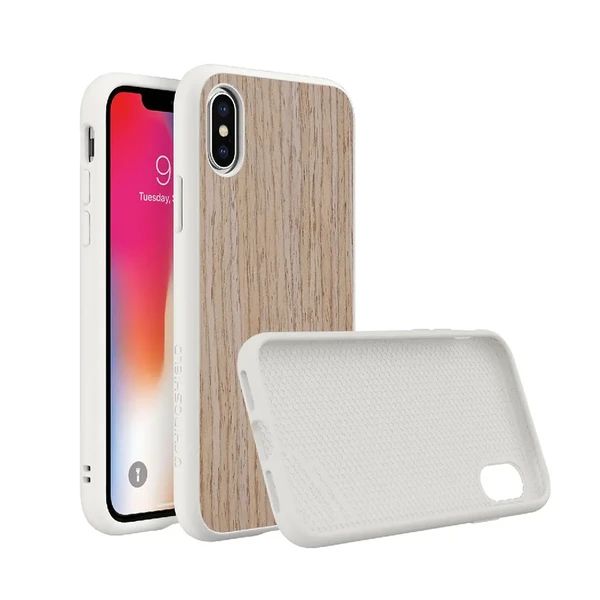 Протиударний чохол RhinoShield SolidSuit Light Walnut для iPhone X | XS у Луцьку