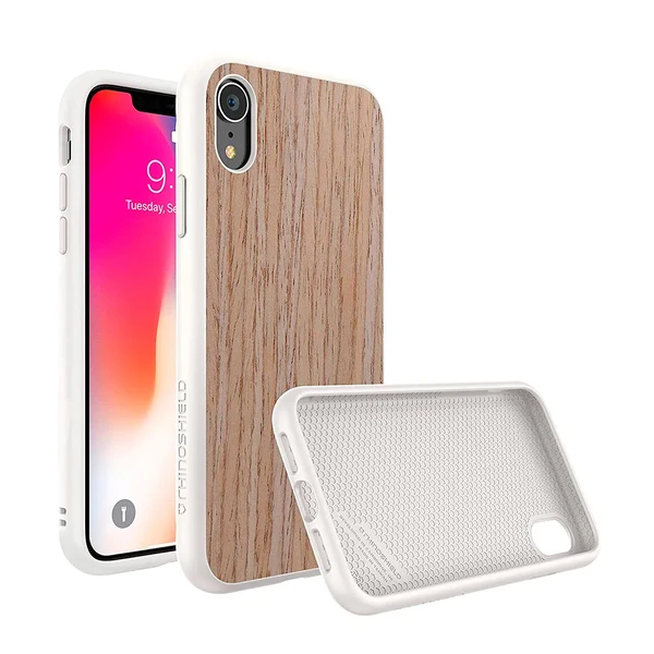 Протиударний чохол RhinoShield SolidSuit Light Walnut для iPhone XR