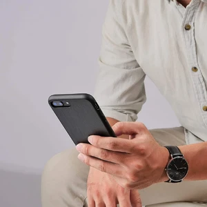 Чехол RhinoShield SolidSuit Brushed Steel для iPhone 7 Plus | 8 Plus - Фото 3