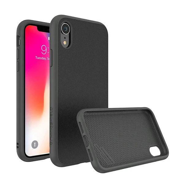 Протиударний чохол RhinoShield SolidSuit Microfiber Graphite для iPhone XR