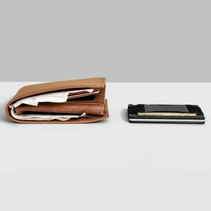 Тактический кошелек металлический Ridge Wallets Aluminum Gunmetal - Фото 4
