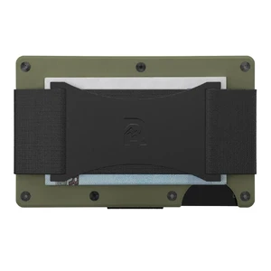 Тактический кошелек металлический Ridge Wallets Aluminum Matte Olive - Фото 5
