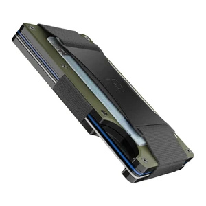 Тактичний металевий гаманець Ridge Wallets Aluminum Matte Olive