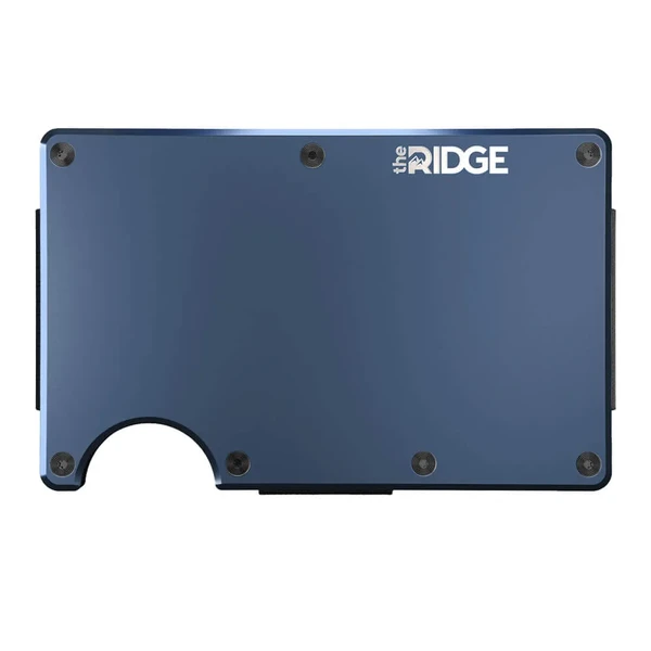 Тактичний металевий гаманець Ridge Wallets Aluminum Navy