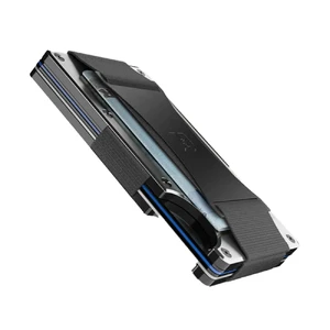 Тактичний металевий гаманець Ridge Wallets Aluminum Gunmetal