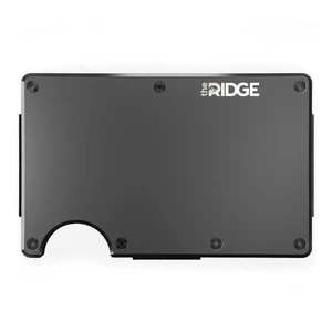 Тактический кошелек металлический Ridge Wallets Aluminum Gunmetal - Фото 6