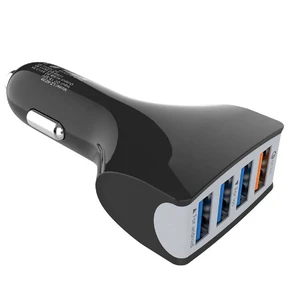 Автомобильное зарядное устройство iLoungeMax Robotsky Fast Charger Black Quick Charge 3.0  - Фото 1