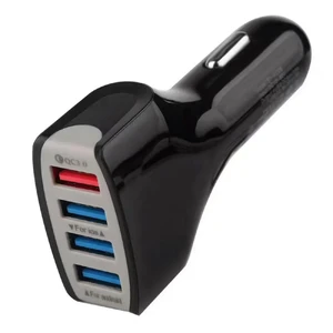 Автомобильное зарядное устройство iLoungeMax Robotsky Fast Charger Black Quick Charge 3.0 - Фото 3