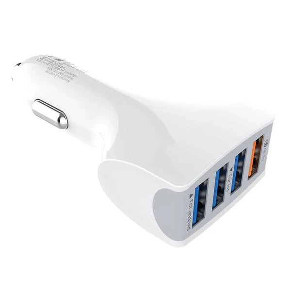 Автомобільний зарядний пристрій iLoungeMax Robotsky Fast Charger White Quick Charge 3.0 у Хмельницькому