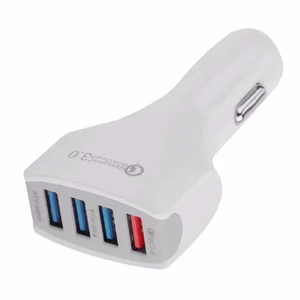 Автомобільний зарядний пристрій iLoungeMax Robotsky Fast Charger White Quick Charge 3.0 - Фото 2
