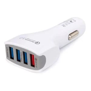 Автомобільний зарядний пристрій iLoungeMax Robotsky Fast Charger White Quick Charge 3.0 - Фото 3
