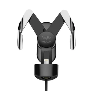 Регульований автодержатель ROCK AutoBot M Pro з док-станцією для смартфонів