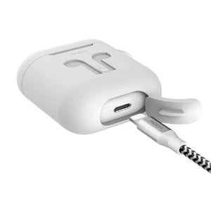 Силіконовий чохол ROCK Carrying Case White для Apple AirPods - Фото 3