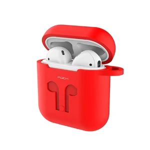 Силіконовий чохол ROCK Carrying Case Red для Apple AirPods