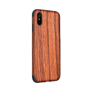 Чехол-накладка ROCK Origin Series (Grained) Rosewood для iPhone X | XS RPC1309 - Фото 1