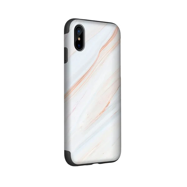 Чехол-накладка ROCK Origin Series (Grained) White Marble для iPhone X | XS в Запорожье