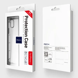 Прозорий чохол ROCK Fence S Series Transparent Black для iPhone X | XS - Фото 6