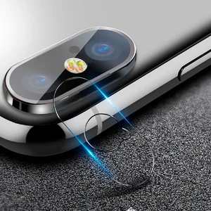 Защитное стекло на камеру ROCK Lens Tempered Glass 0.15mm для iPhone X | XS | XS Max - Фото 3