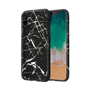 Чохол-накладка ROCK Origin Series (Grained) Black Marble для iPhone X | XS - Фото 3