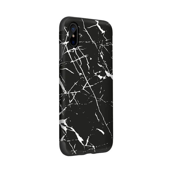 Чохол-накладка ROCK Origin Series (Grained) Black Marble для iPhone X | XS