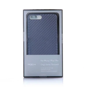 Карбоновий чохол ROCK Origin Series (Textured) Black для iPhone 7 Plus | 8 Plus - Фото 3