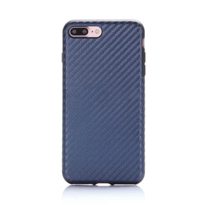 Карбоновий чохол ROCK Origin Series (Textured) Blue для iPhone 7 Plus | 8 Plus - Фото 2