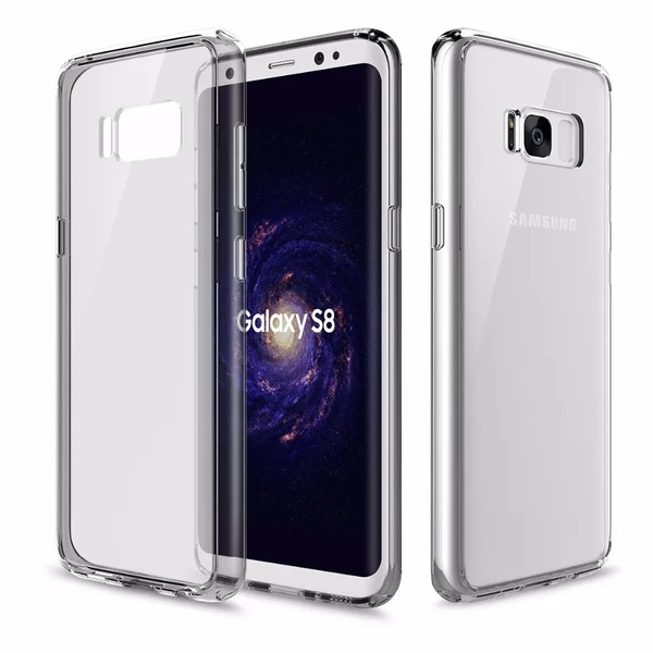 Пластиковий чохол ROCK Pure Series Transparent Grey для Samsung Galaxy S8 Plus