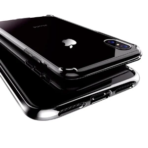 Чохол Rock Pure Series Transparent Black для iPhone XS Max - Фото 3