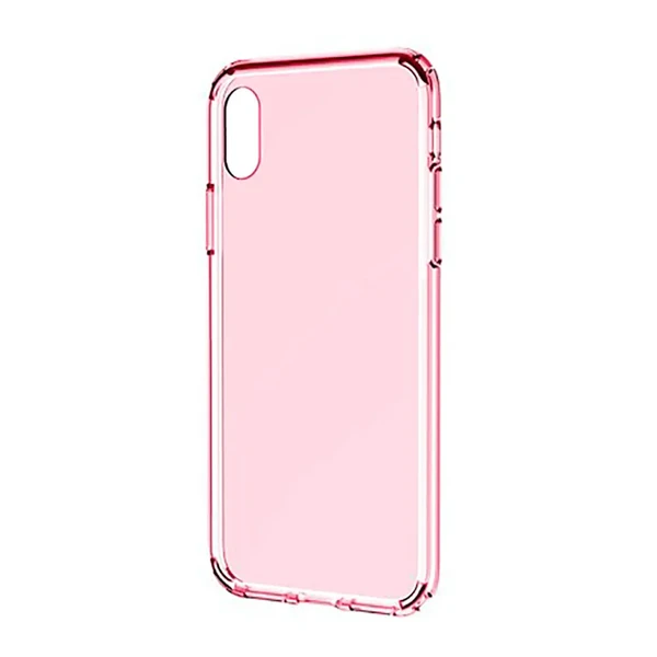 Чохол Rock Pure Series Transparent Pink для iPhone XS Max