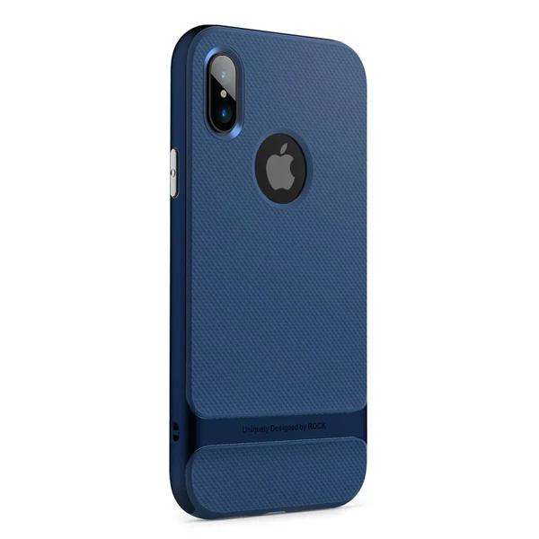 Чохол-накладка ROCK Royce Series Blue для iPhone X | XS