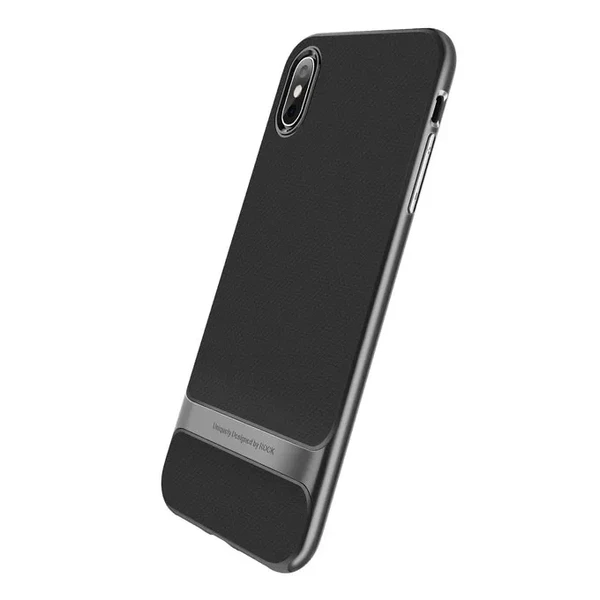 Чохол-накладка ROCK Royce Series Gray для iPhone XS Max