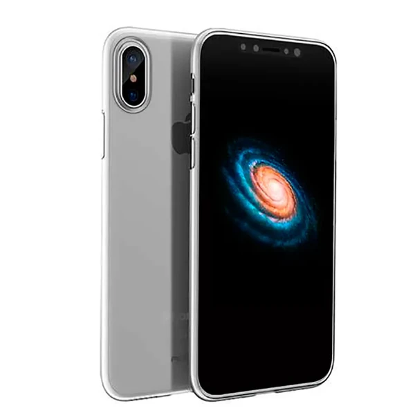 Ультратонкий пластиковий чохол ROCK Naked Series White для iPhone X | XS