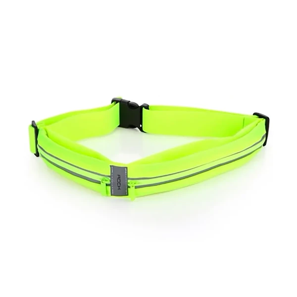 Спортивна водонепроникна сумка на пояс для телефону ROCK Sports Waist Bag Green