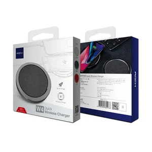 Бездротовий зарядний пристрій ROCK W4 Type-C Wireless Charger Silver - Фото 2