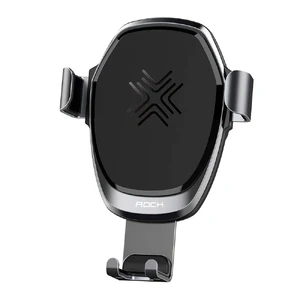 Автодержатель з бездротовою зарядкою ROCK Wireless Charging Gravity Car Mount 10W
