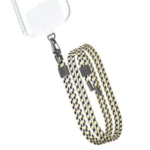 Ремешок Casexy Crossbody Strap Желто-синий для iPhone - Фото 2