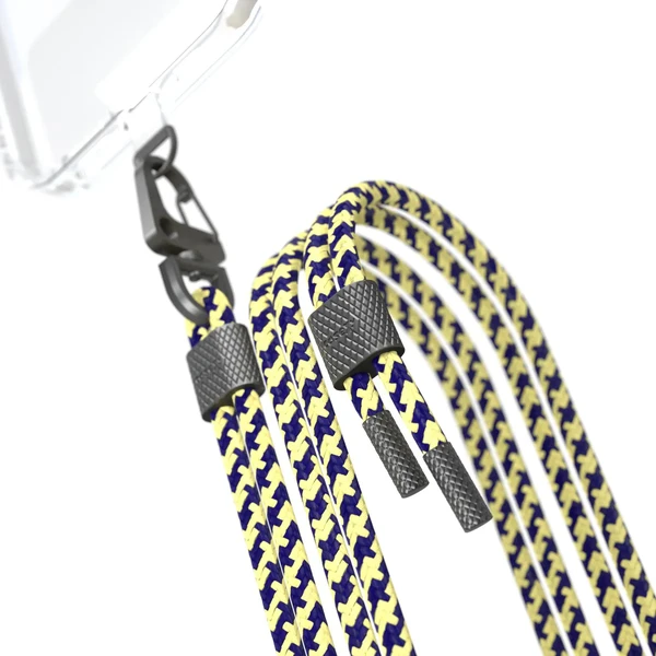 Ремінець Casexy Crossbody Strap Жовто-синій для iPhone