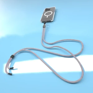 Ремешок Casexy Crossbody Strap Серый для iPhone - Фото 4